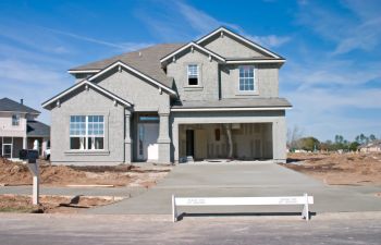 a new house with construction defects